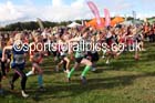 Girls under-11s Start Fitness NEHL, Druridge Bay, Northumberland. Photo: David T. Hewitson/Sports for All Pics